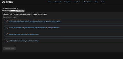 Verstehe deinen Fortschritt